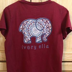 Ivory Ella short sleeve tee